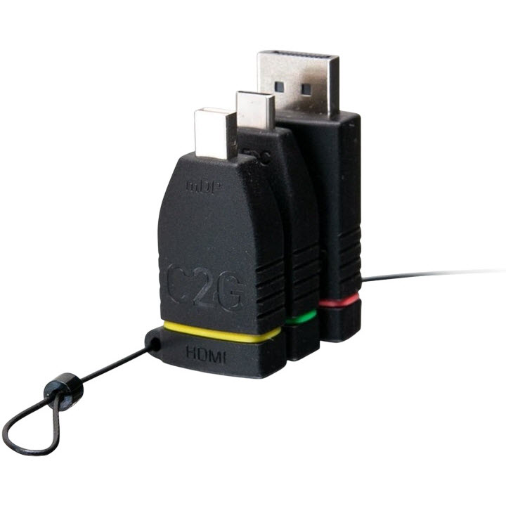 Набір перехідників C2G Ring HDMI - mini Display Port Display Port USB-C (CG84268) Конектори мама-папа