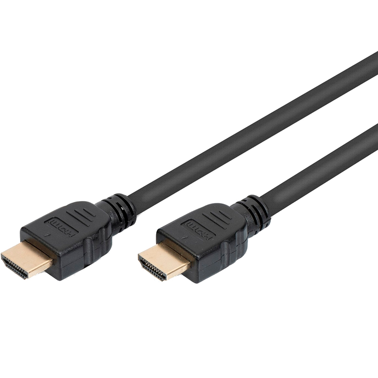 Кабель DIGITUS HDMI-HDMI 1 м Black (AK-330124-010-S) Тип роз'єму HDMI - HDMI