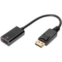 Перехідник DIGITUS DisplayPort - HDMI (M/F) Ultra HD (AK-340415-002-S)