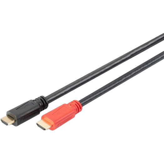 Кабель DIGITUS HDMI to HDMI 15м Black (AK-330118-150-S) Конектори папа-папа