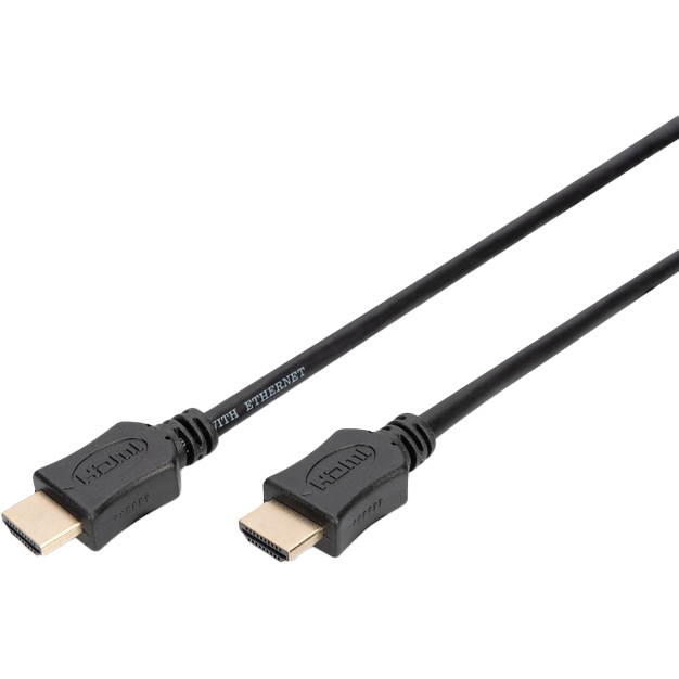 Кабель DIGITUS HDMI to HDMI 1м Black (AK-330107-010-S)