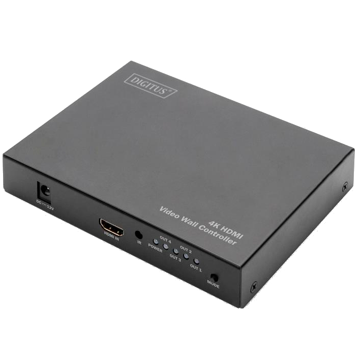 Сплиттер DIGITUS HDMI - 4хHDMI Black (DS-43309)