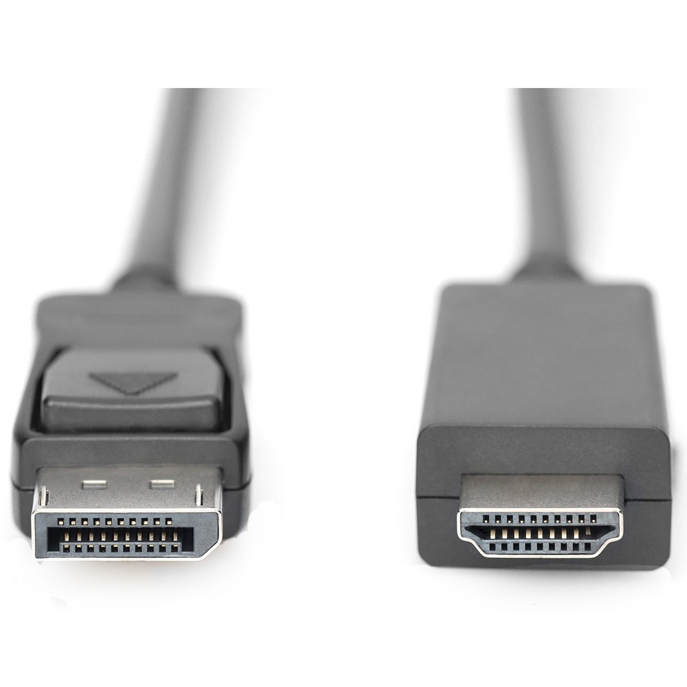 Кабель DIGITUS DisplayPort - HDMI 2 м Black (AK-340303-020-S) Тип разъема DisplayPort - HDMI