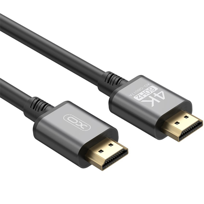 Кабель XO HDMI - HDMI v2.0 3 м Black (GB017A-HDMI.tranish) Вид кабель