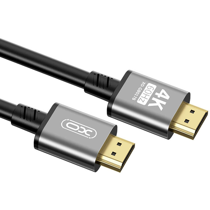 Кабель XO HDMI - HDMI v2.0 5 м Black (GB017B-HDMI.tranish) Тип разъема HDMI - HDMI 