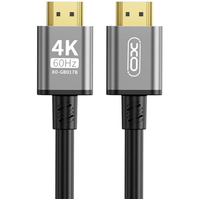 Кабель XO HDMI - HDMI v2.0 5 м Black (GB017B-HDMI.tranish)