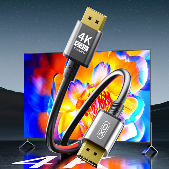 Кабель XO DisplayPort - DisplayPort v1.2 3 м Tranish (GB018A-DP.tranish) Довжина 3