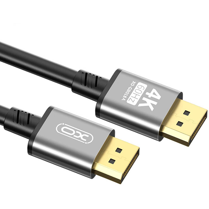 Кабель XO DisplayPort - DisplayPort v1.2 3 м Tranish (GB018A-DP.tranish) Тип роз'єму DisplayPort - DisplayPort