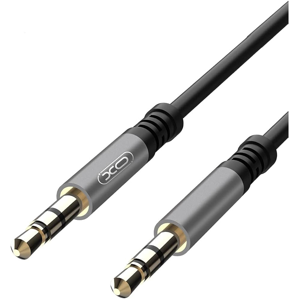 Кабель XO NB121 Audio Cable AUX 1 м Black (XO-NB121)