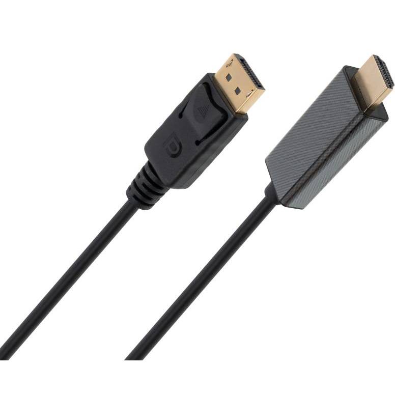 Кабель VINGA Display Port HDMI 1.8m (VCPDP14HI211.8) Тип роз'єму DisplayPort - HDMI