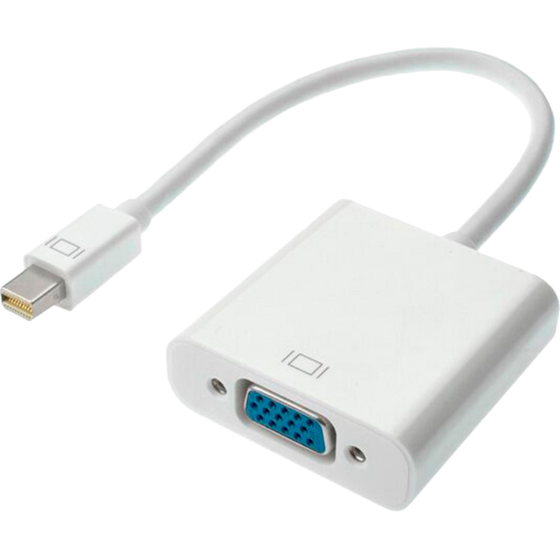 Перехідник STLAB Mini DisplayPort to VGA White (U-999 white)