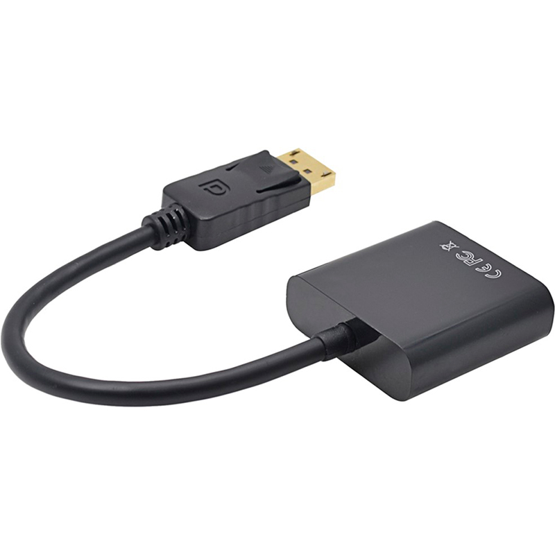 Перехідник STLAB DisplayPort - VGA Black (U-997) Тип роз'єму DisplayPort - VGA