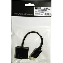 Перехідник STLAB DisplayPort - VGA Black (U-997)