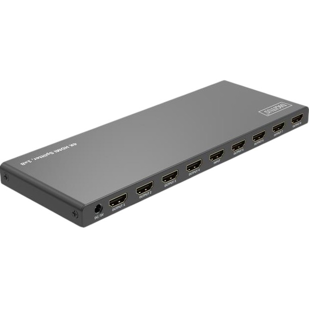 Відеоспліттер DIGITUS HDMI - 8 х HDMI Black (DS-55338) Тип роз'єму HDMI - 8 х HDMI