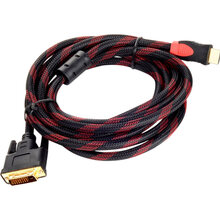 Кабель VOLTRONIC HDMI-DVI 1.5м (YT-HDMI(M)-DVI(M)-1.5м)