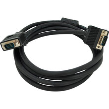 Кабель MERLION VGA-VGA 3+4 3м Black (YT-VGA(M)/(M)3+4BL-3m)