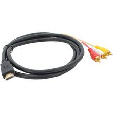 Кабель VOLTRONIC HDMI-3RCA 1.5м (YT-HDMI-3RCA)