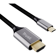 Кабель TRUST Calyx USB Type-C-HDMI 2м Black (25630)