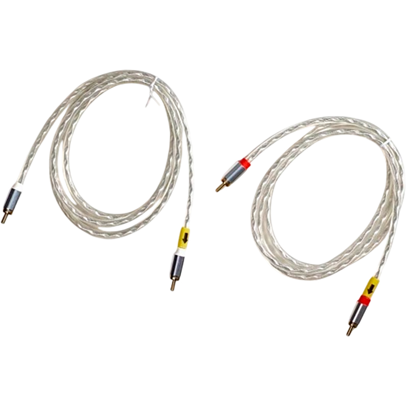 Кабель TONE FACTORY RCA cable 1.2 м Silver (9120097824462) Вид кабель