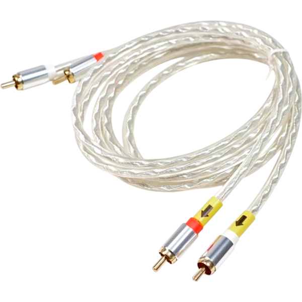 Кабель TONE FACTORY RCA cable 1.2 м Silver (9120097824462) Кабель TONE FACTORY RCA cable 1.2 м Silver (9120097824462)