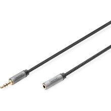 Кабель DIGITUS Audio Extension 3.5 мм M/F 3 м (DB-510210-030-S)