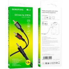 Кабель BOROFONE BL11 1.5 м Black (6974443382204)