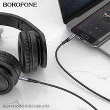 Кабель BOROFONE BL24 1 м Metal Grey (6941991118968)
