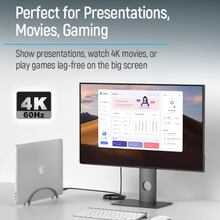 Кабель COLORWAY USB Type-C - HDMI 4K 60Hz 2м Black (CW-CBCHD077-BK)