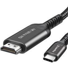 Кабель COLORWAY USB Type-C - HDMI 4K 60Hz 2м Black (CW-CBCHD077-BK)