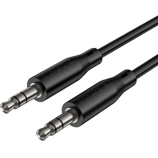 Кабель BOROFONE BL26 3,5-3,5 мм 1м Black (6941991122170) Вид кабель