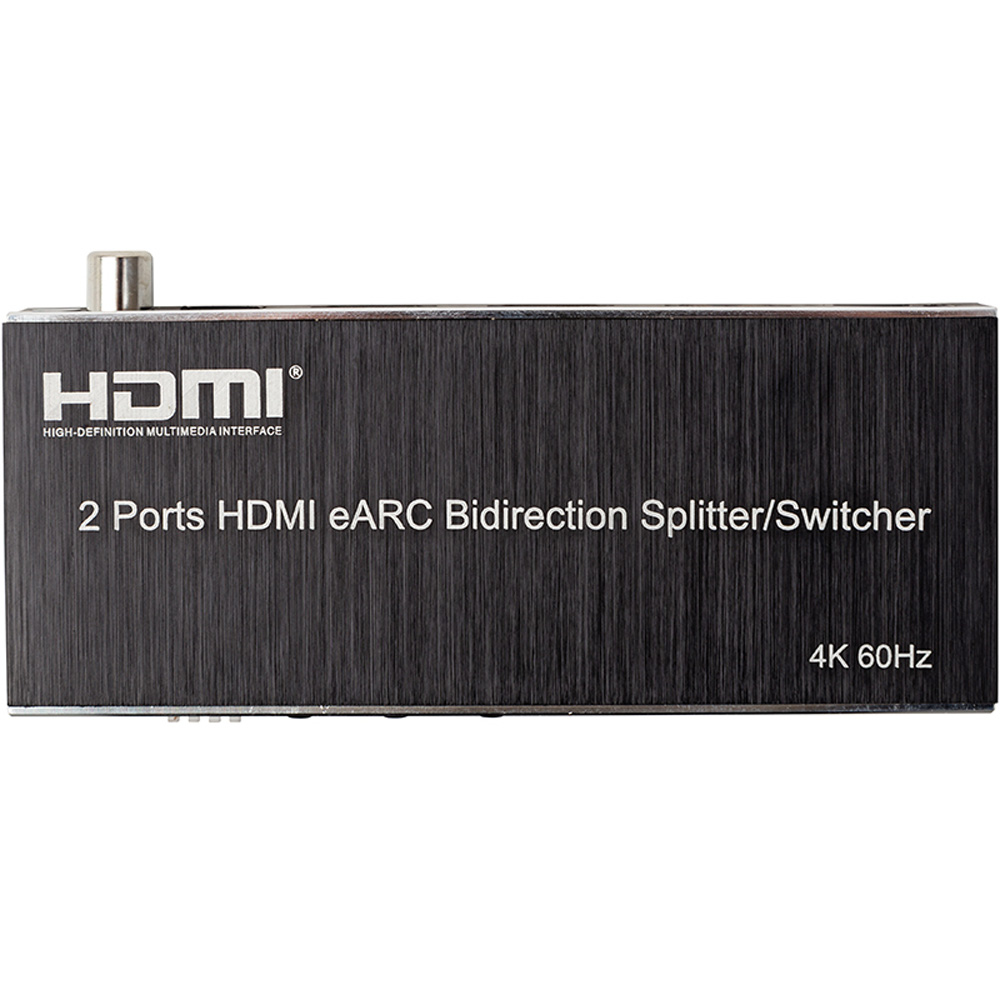 Разветвитель POWERPLANT HDMI - eARC Black (CA914906) Разветвитель POWERPLANT HDMI - eARC Black (CA914906)