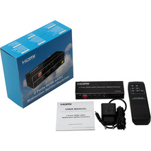 Разветвитель POWERPLANT HDMI - eARC Black (CA914906)
