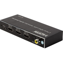 Разветвитель POWERPLANT HDMI - eARC Black (CA914906)