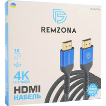 Кабель REMZONA HDMI - HDMI 4K 3М (CHH1-03BL)