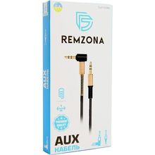 Кабель REMZONA  AUX 3.5 - 3.5 1 м Black (CJJ1-01BK)