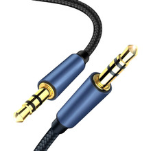 Кабель REMZONA AUX 3.5 - 3.5 1m CJJ1-02BL Blue (6958729012092)