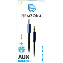 Кабель REMZONA AUX 3.5 - 3.5 1m CJJ1-02BL Blue (6958729012092)