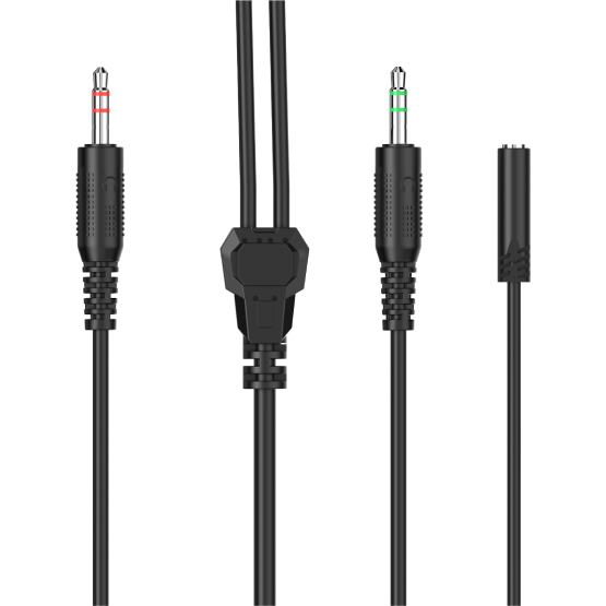 Кабель HATOR ESH 3.5 - 2 х 3.5 1 м Black (ACC412)