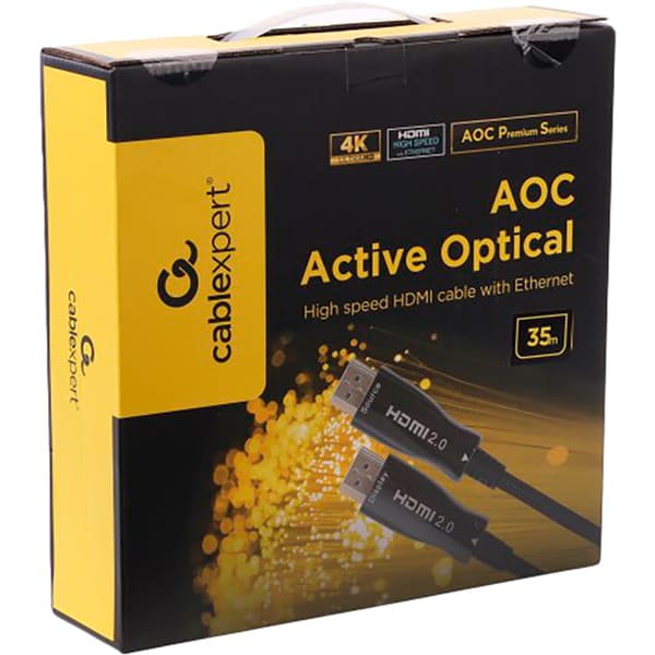 Кабель CABLEXPERT HDMI - HDMI 35 м (CCBP-HDMI-AOC-35M) Вид кабель