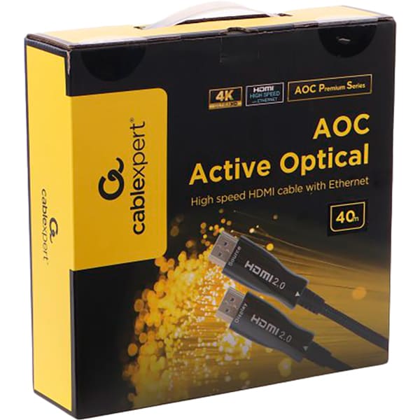 Кабель CABLEXPERT HDMI - HDMI 40 м (CCBP-HDMI-AOC-40M) Вид кабель