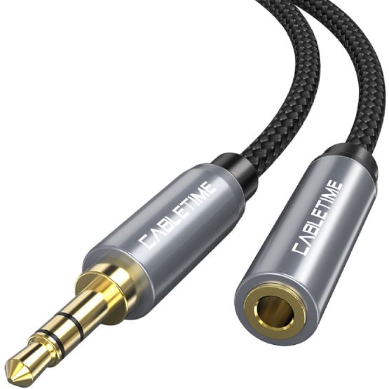 Кабель CABLETIME 3.5 мм - 3.5 мм 3 м Black (CA915255)