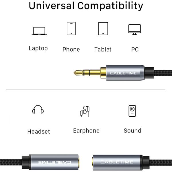 Кабель CABLETIME 3.5 мм - 2 х 3.5 мм 0.2 м Black (CA915248) Тип разъема 3.5 - 2 x 3.5