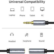 Кабель CABLETIME 3.5 мм - 2 х 3.5 мм 0.2 м Black (CA915248)