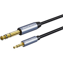 Кабель CABLETIME 6.35 мм (M) - 3.5 мм (M) 3 м Black (CF25N)