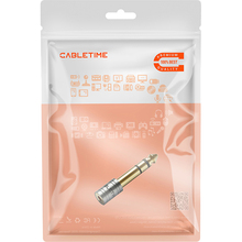 Адаптер CABLETIME  6.35 мм (M) - 3.5 мм (F) (CPA3G) (CA915149)