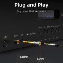 Адаптер CABLETIME  6.35 мм (M) - 3.5 мм (F) (CPA3G) (CA915149)