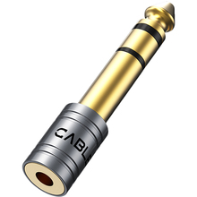 Адаптер CABLETIME  6.35 мм (M) - 3.5 мм (F) (CPA3G) (CA915149)