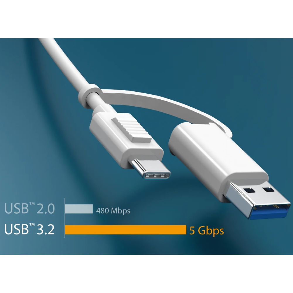 Переходник J5CREATE JCA365-N USB Type-C/A - 2xHDMI Silver Коннекторы папа-мама