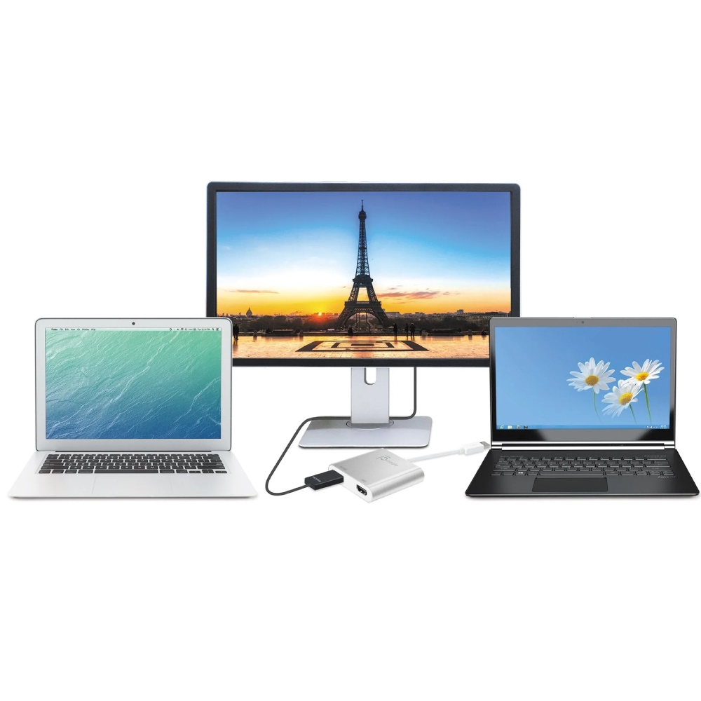 Зображення Перехідник J5CREATE JUA365-N USB - 2 x HDMI Silver