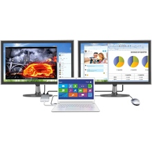 Перехідник J5CREATE JUA365-N USB - 2 x HDMI Silver